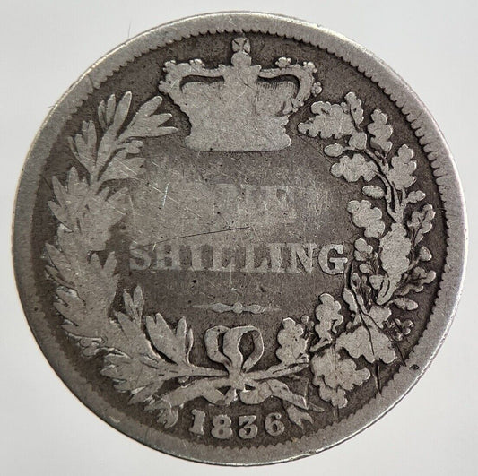 1836 William IV Shilling Silver Coin | Collectable Grade