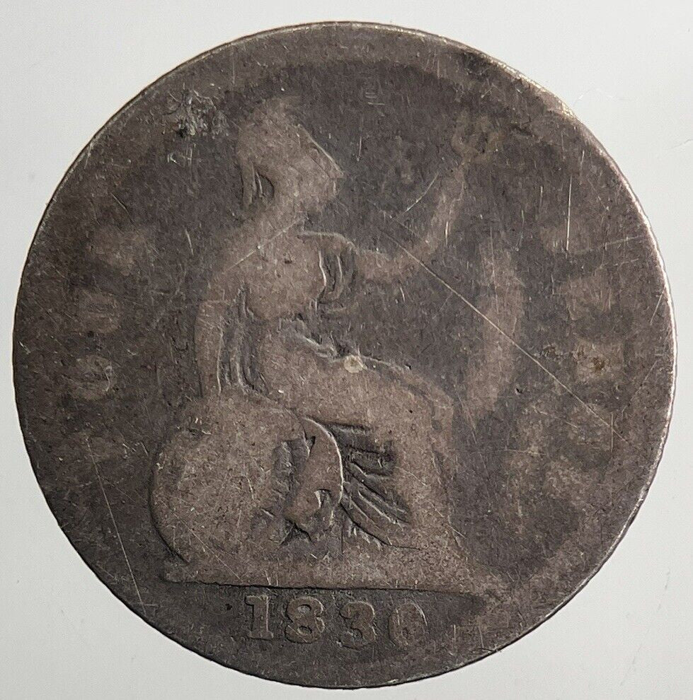 1836 William IV Groat Four-Pence Silver Coin | Collectable Grade | a5566