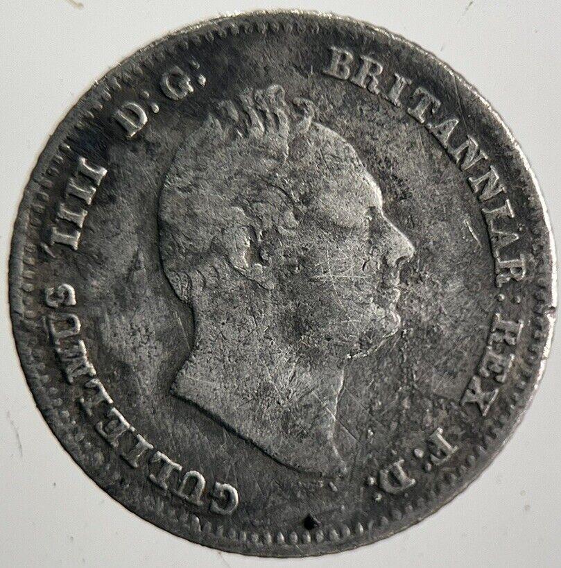 1836 William IV Four-Pence Silver Coin | Collectable Grade | a4677