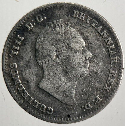 1836 William IV Four-Pence Silver Coin | Collectable Grade | a4677