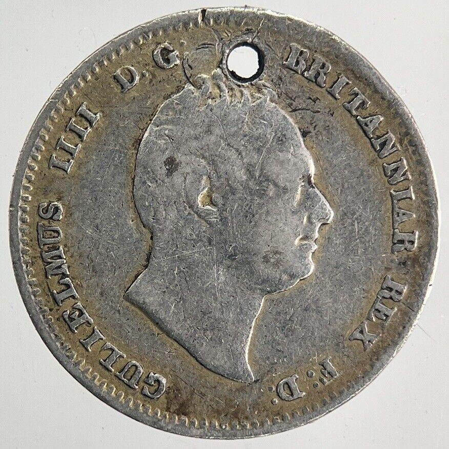 1835 William IV Threepence Silver Coin | Fine Collectable Grade | a9955