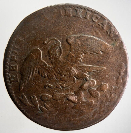 1836 Mexico 1/4 Quarter Real Coin | Collectable Grade | a4669