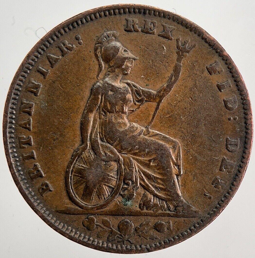 1836 William IV Farthing Coin | Fine Collectable Grade | a5824