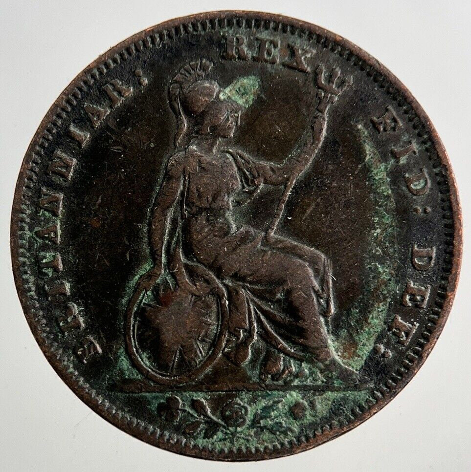 1836 William IV Farthing Coin | Collectable Grade