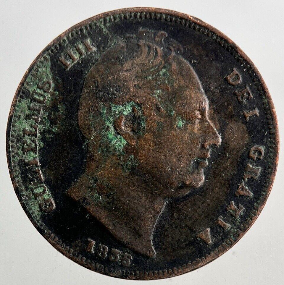 1836 William IV Farthing Coin | Collectable Grade