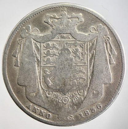 1836 William IV Half Crown Silver Coin | Collectable Grade | a7722