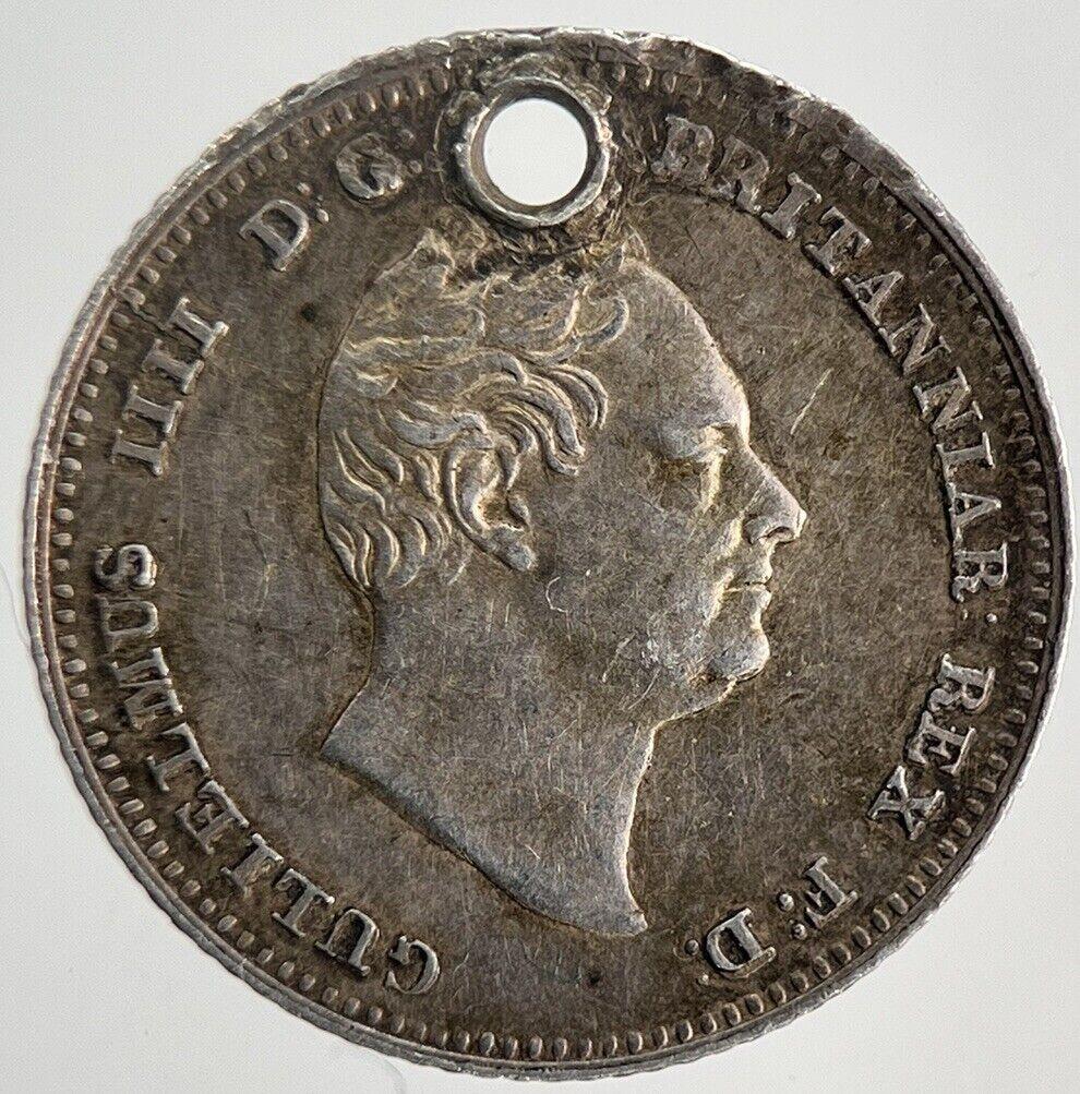 1836 William IV Four-Pence Groat Silver Coin | Very High Grade | a8910