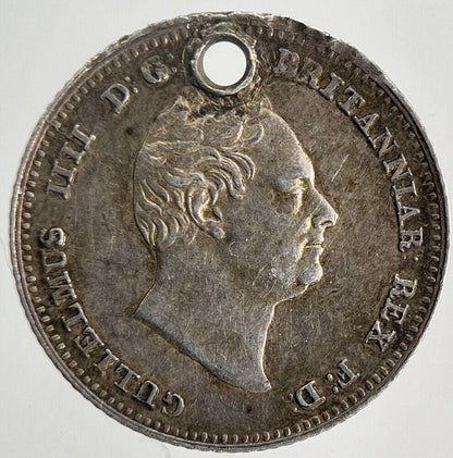 1836 William IV Four-Pence Groat Silver Coin | Very High Grade | a8910