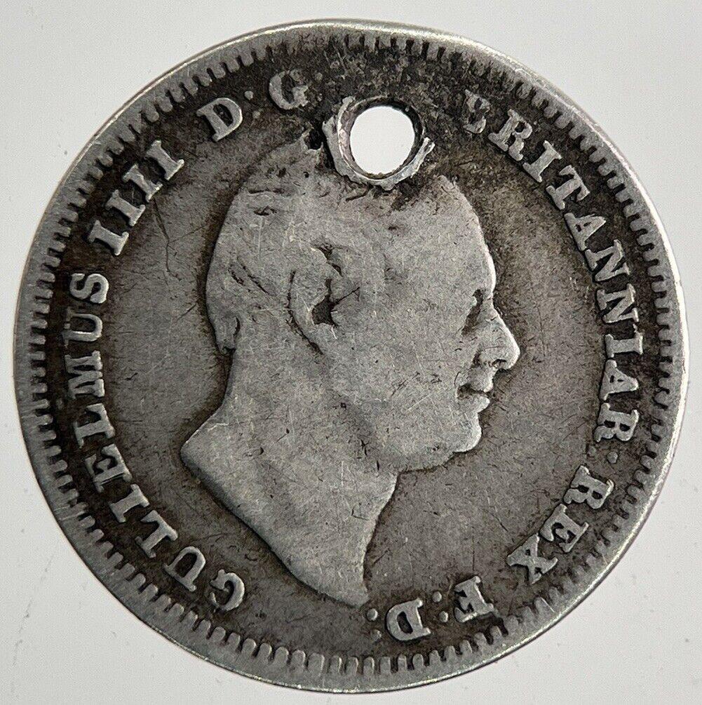 1836 William IV Four-Pence Groat Silver Coin | Fine Collectable Grade | a9607