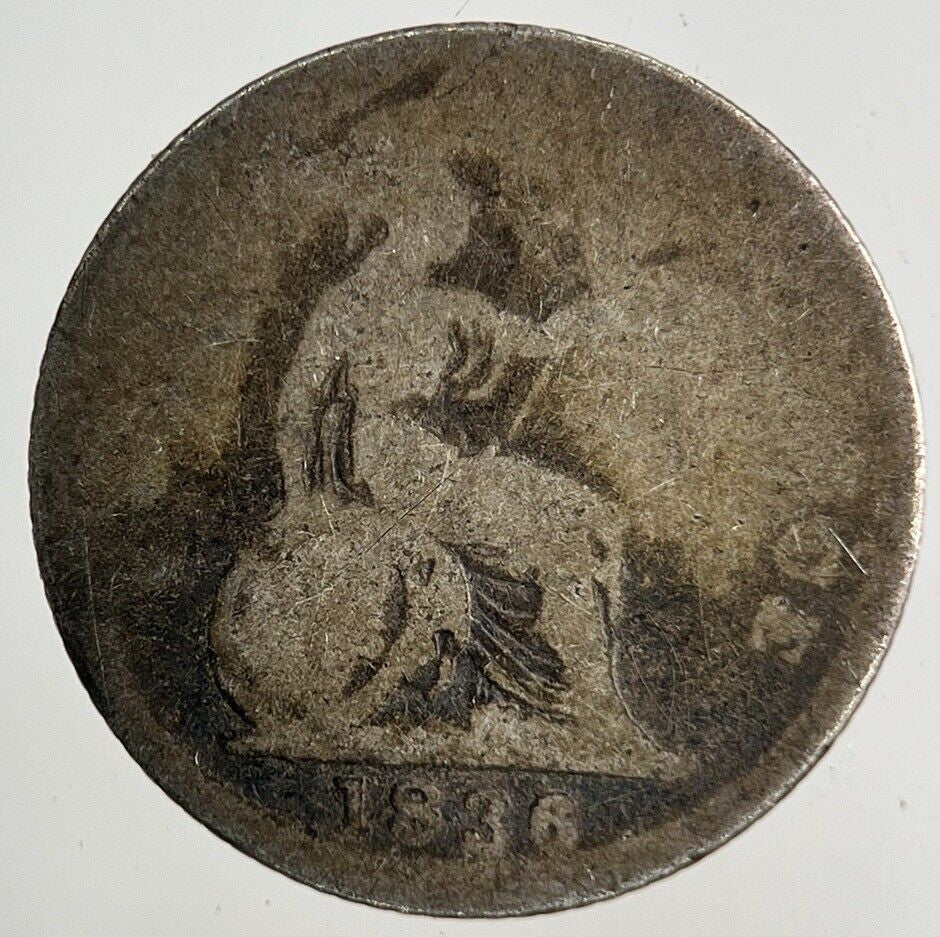 1836 William IV Four-Pence Groat Silver Coin | Collectable Grade
