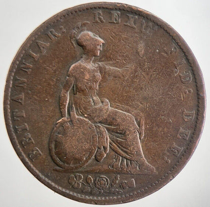1837 William IV Half-Penny Coin | Collectable Grade | a5644