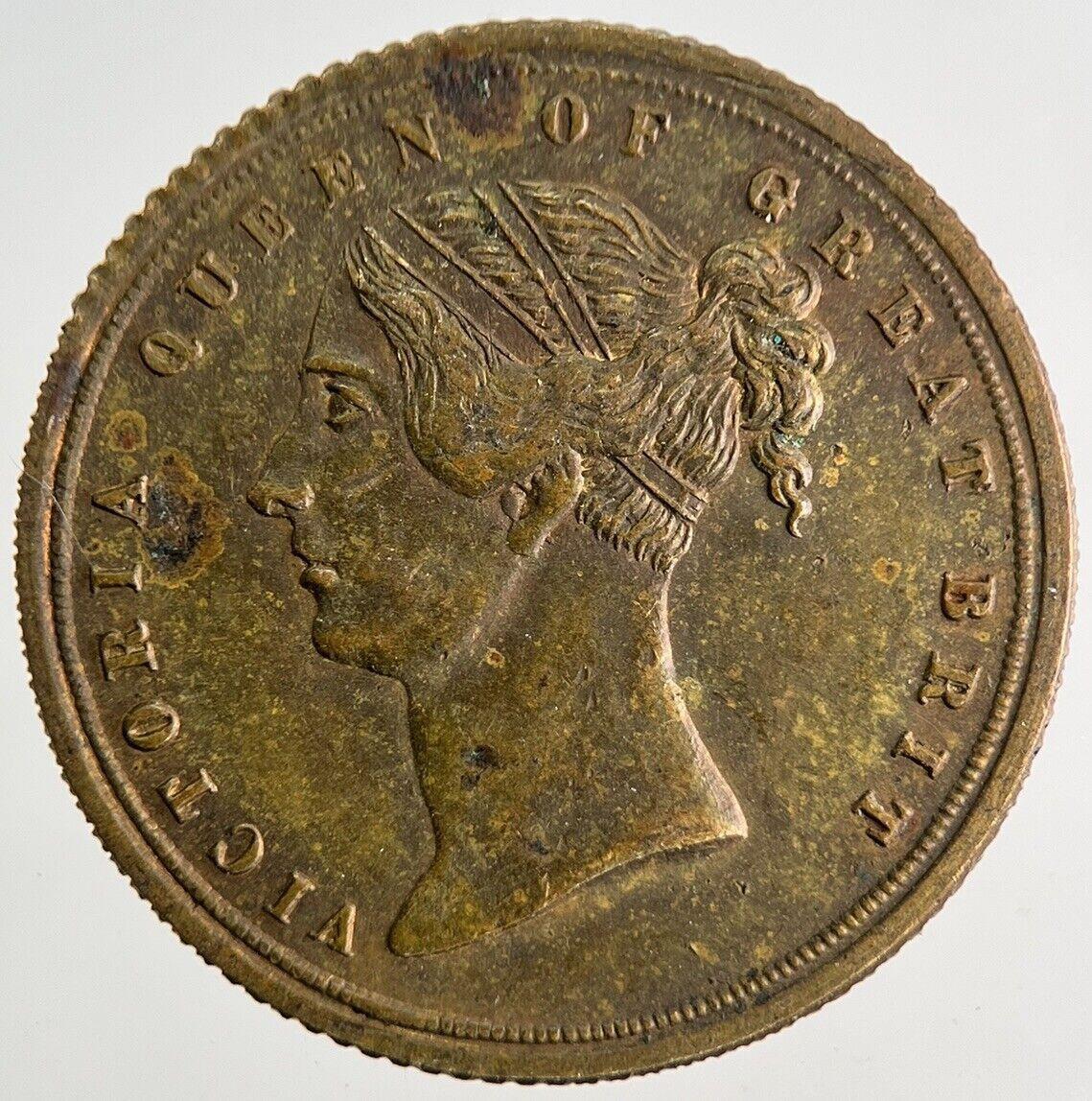 1837 Victoria To Hanover Token Coin | Fine Collectable Grade | a8991