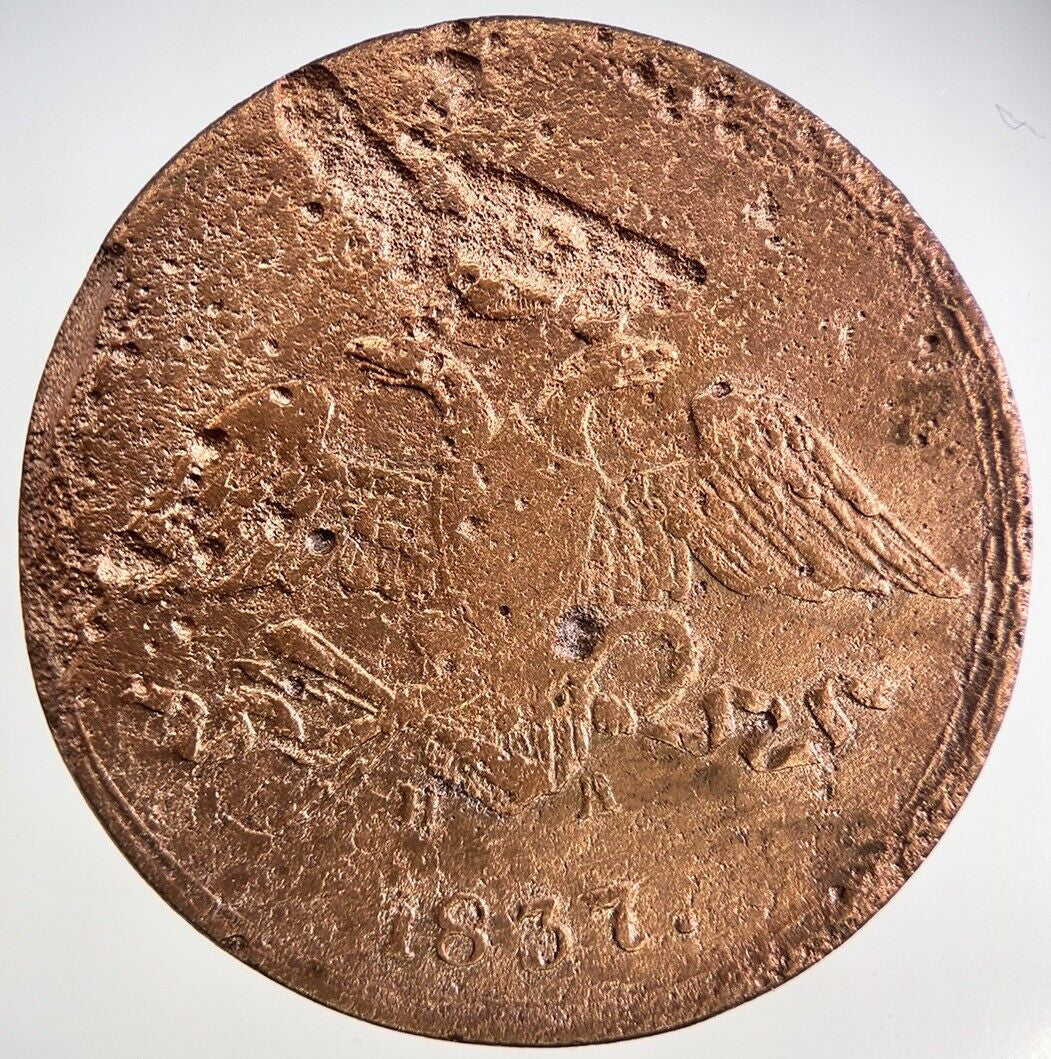 1837 Cleaned Russia 5 Kopeks Coin | Collectable Grade