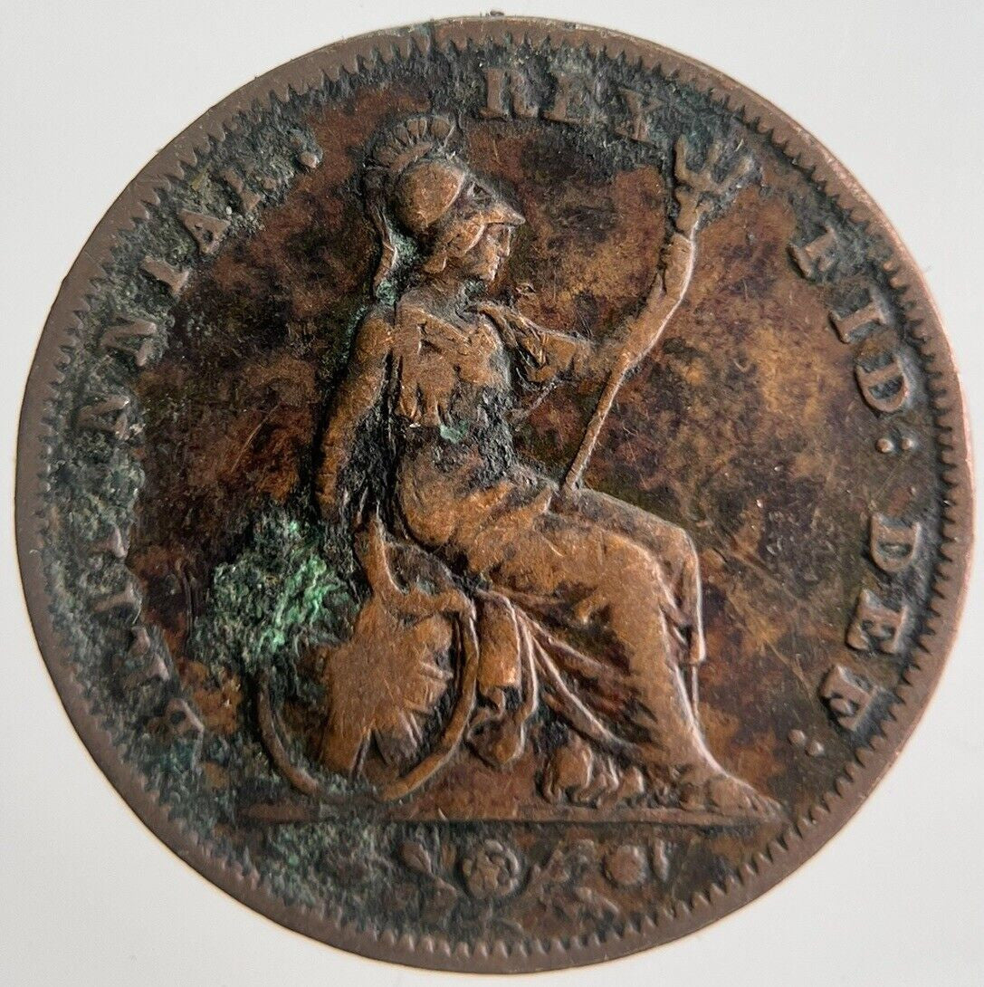 1837 William IV Farthing Coin | Collectable Grade | a4483