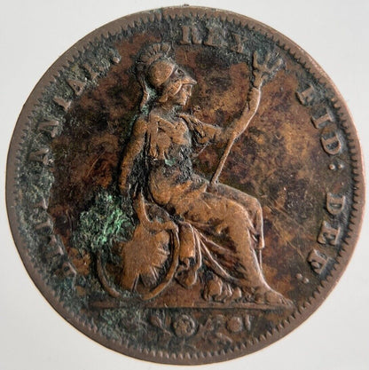 1837 William IV Farthing Coin | Collectable Grade | a4483
