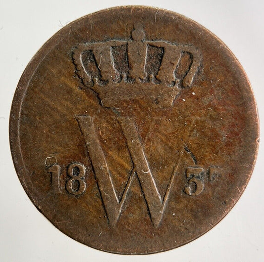 1837 Netherlands 1 Cent Coin | Collectable Grade
