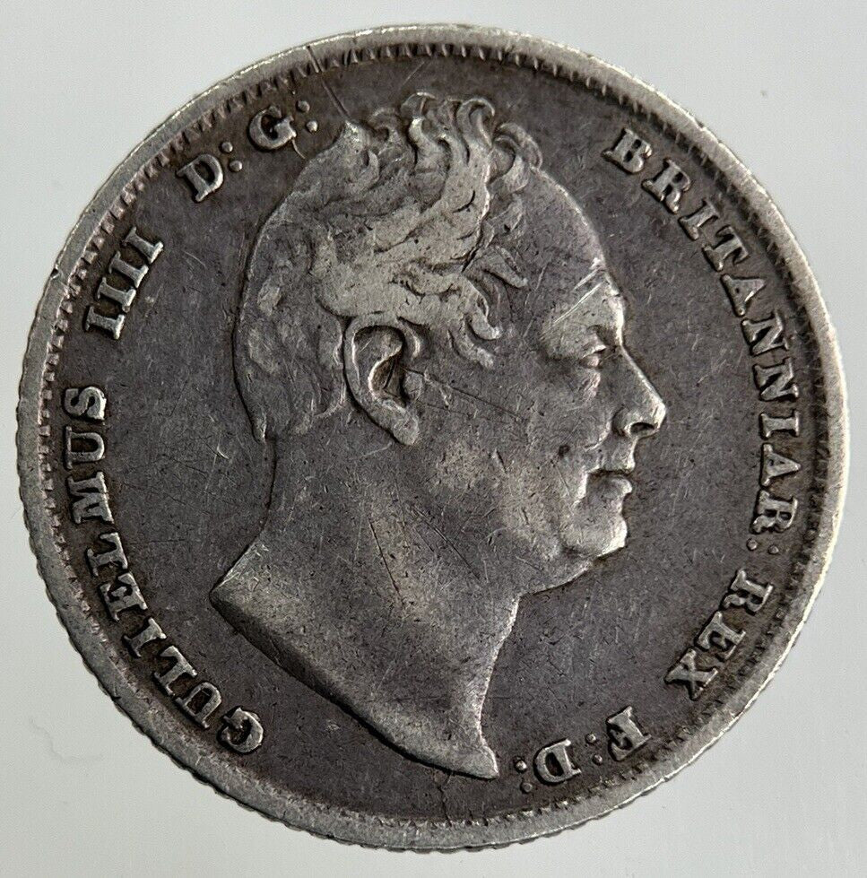 1836 William IV Sixpence Silver Coin | Very High Grade
