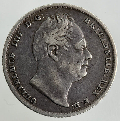 1836 William IV Sixpence Silver Coin | Very High Grade