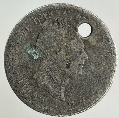 1837 William IV Groat Four-Pence Silver Coin | Collectable Grade