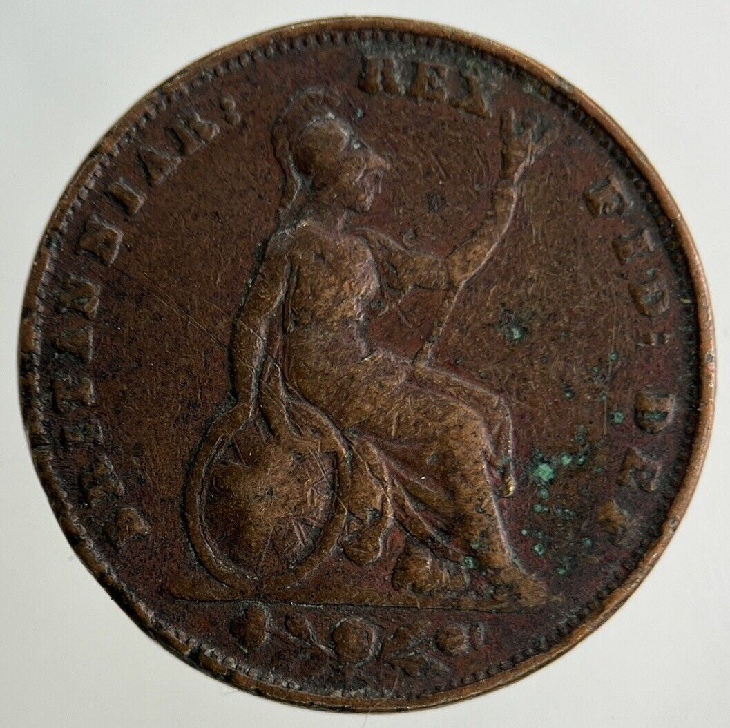 1837 William IV Farthing Coin | Collectable Grade