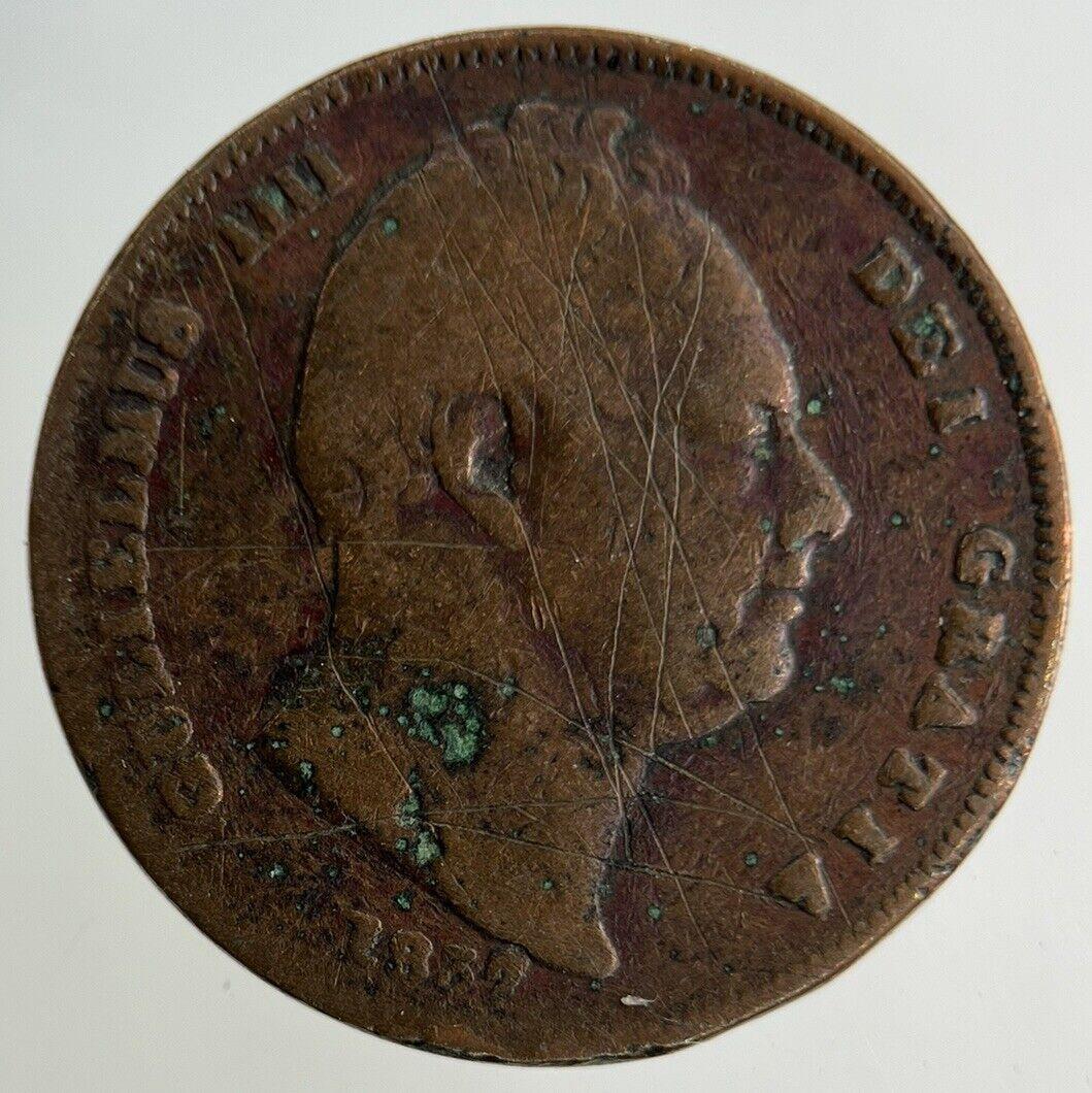 1837 William IV Farthing Coin | Collectable Grade