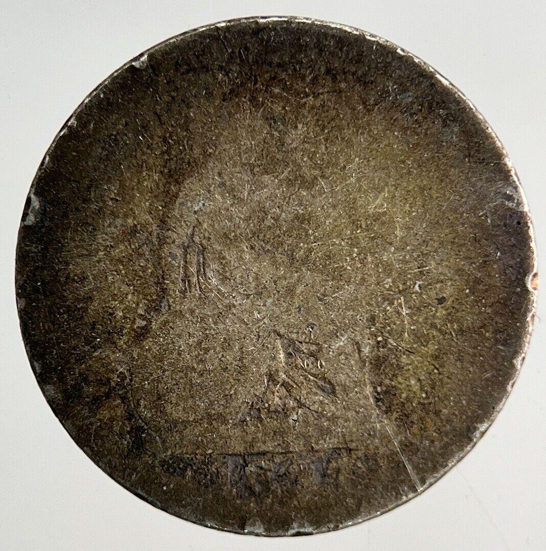 1837 William IV Four-Pence Groat Silver Coin | Fair Grade