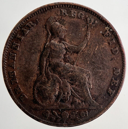 1838 Victoria Farthing Coin | Collectable Grade | a5103