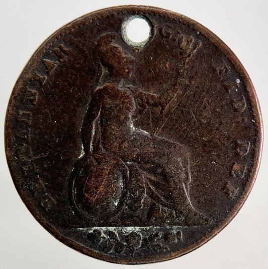 1838 Victoria Farthing Coin | Collectable Grade