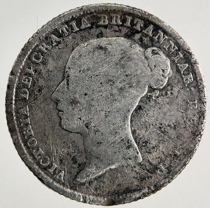 1838 Victoria Sixpence Silver Coin | Collectable Grade