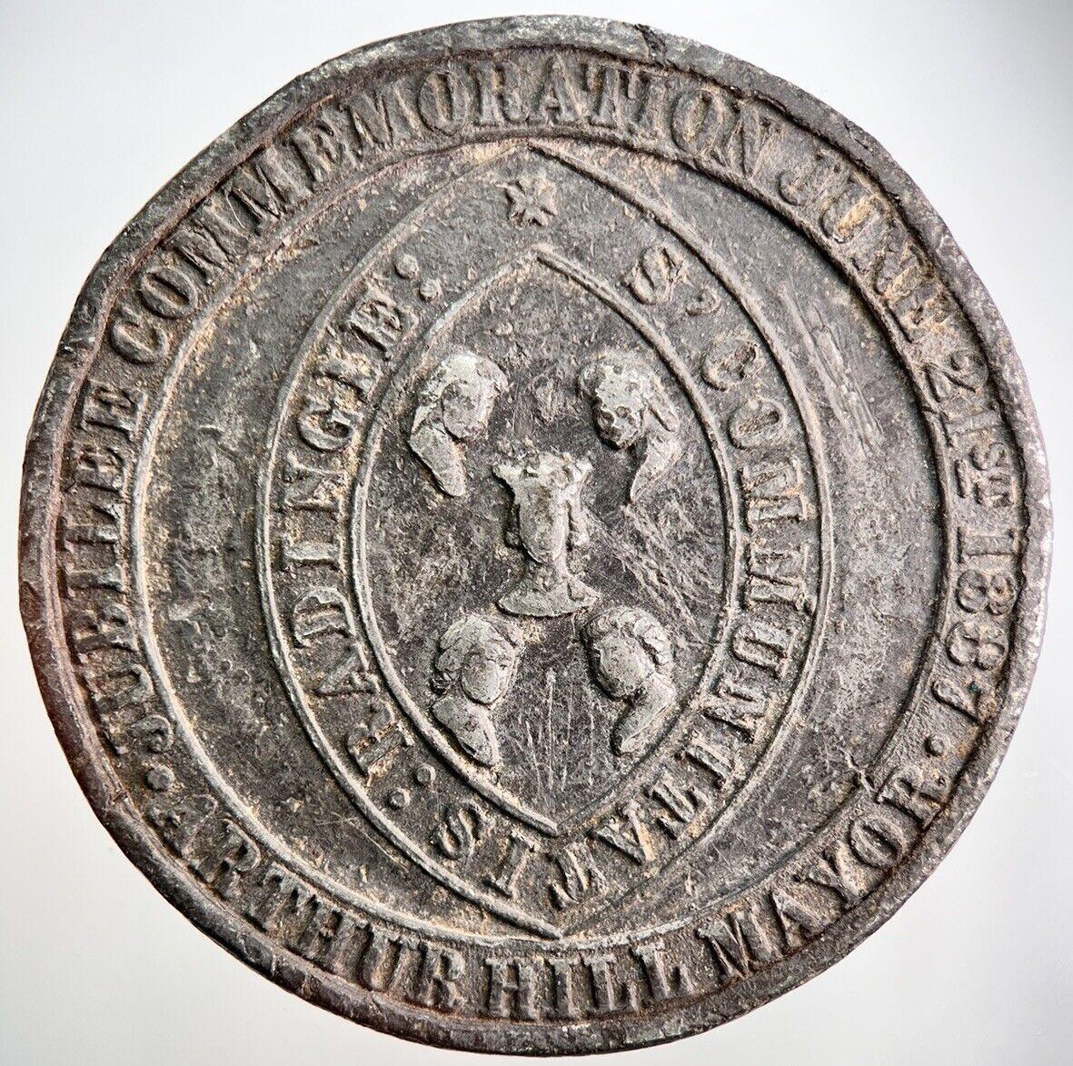 1837-1887 Victoria Commemorative Jubilee Medal | Collectable Grade | a2541