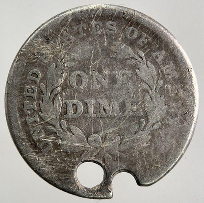 1838 US USA Seated Liberty Dime Silver Coin | Collectable Grade