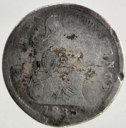 1838 Victoria Four-Pence Groat Silver Coin | Collectable Grade