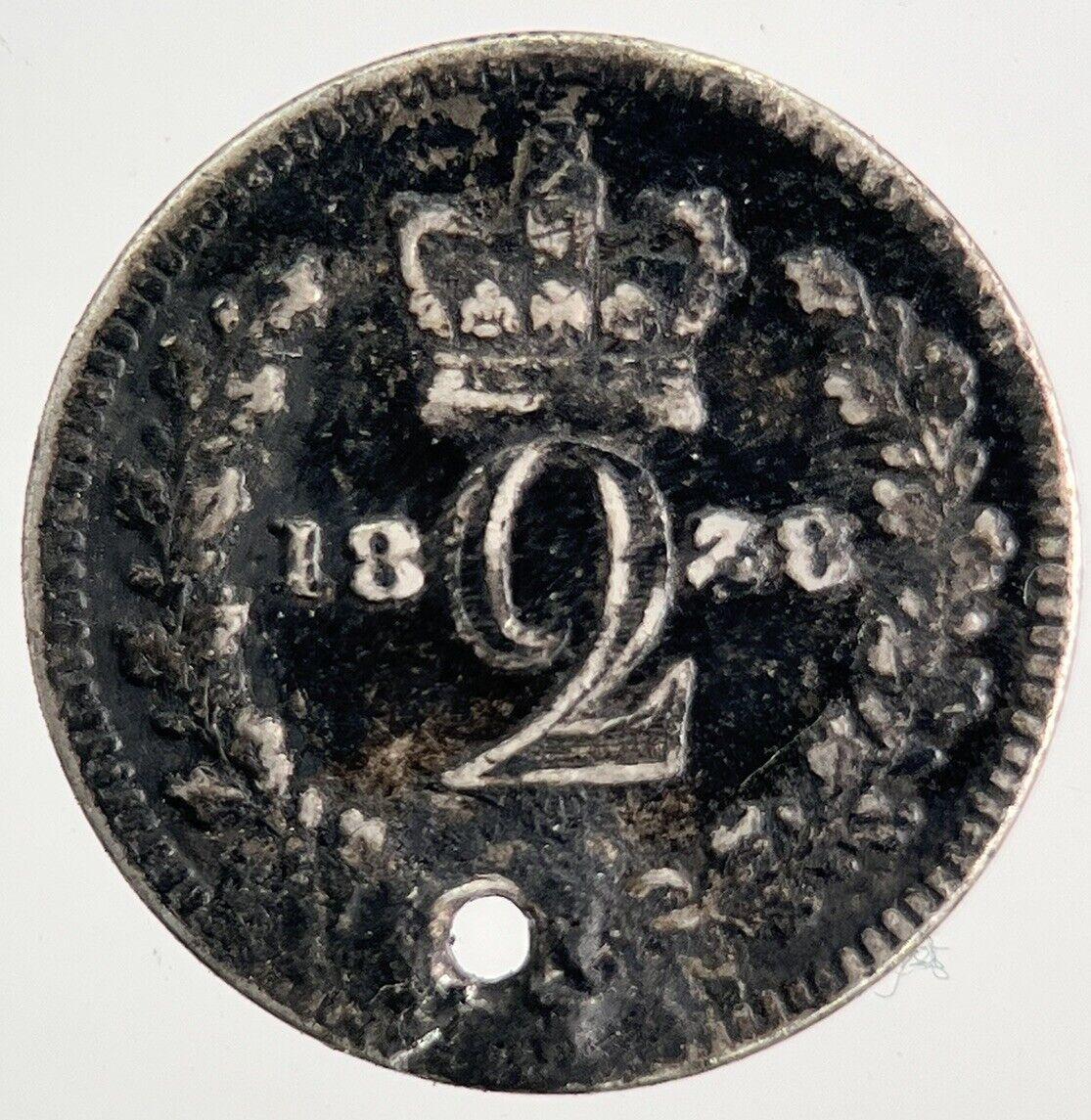 1838 Victoria Maundy Two-Pence Silver Coin | Collectable Grade