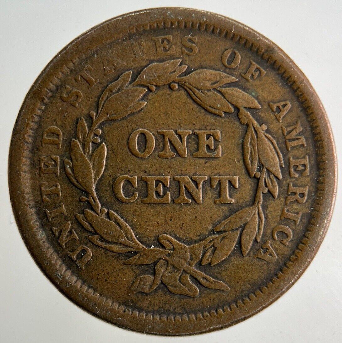 1840 US USA One Cent Coin | Fine Collectable Grade