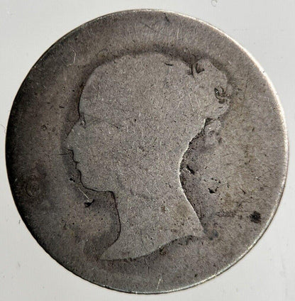 1842 Victoria Four-Pence Groat Silver Coin | Collectable Grade