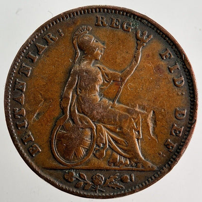 1841 Victoria Farthing Coin | Fine Collectable Grade
