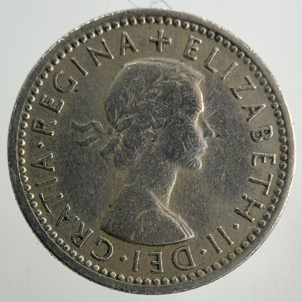 1956 Elizabeth II 2nd Sixpence Coin | Fine Collectable Grade