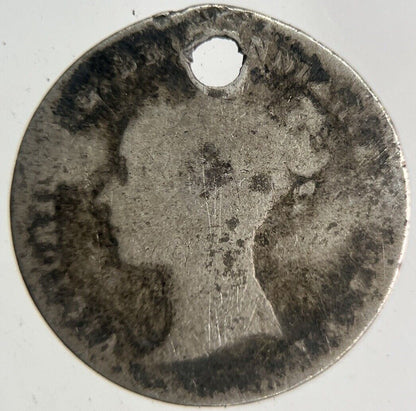 1843 Victoria Threepence Silver Coin | Collectable Grade