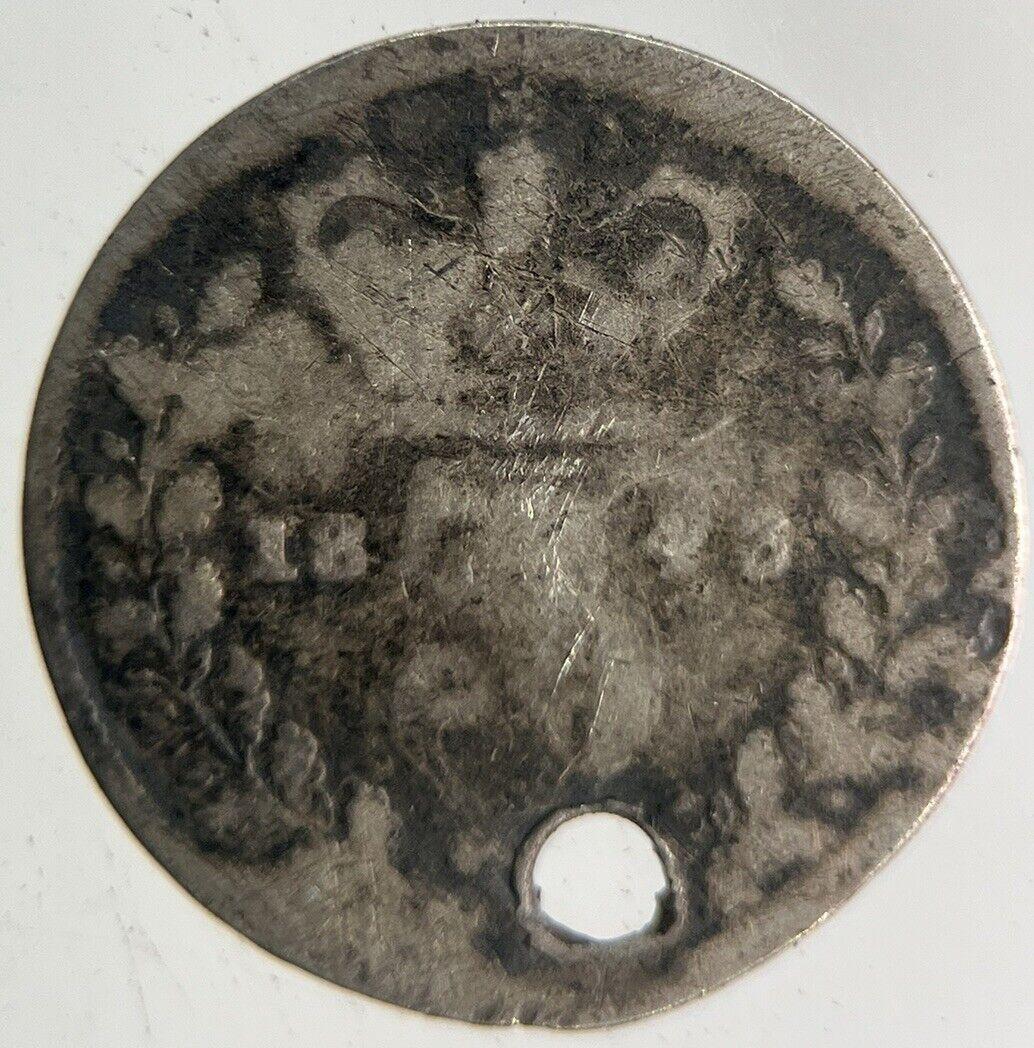 1843 Victoria Threepence Silver Coin | Collectable Grade