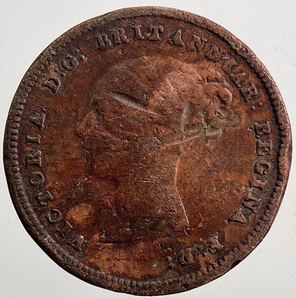 1843 Victoria Half Farthing Coin | Collectable Grade | a5955