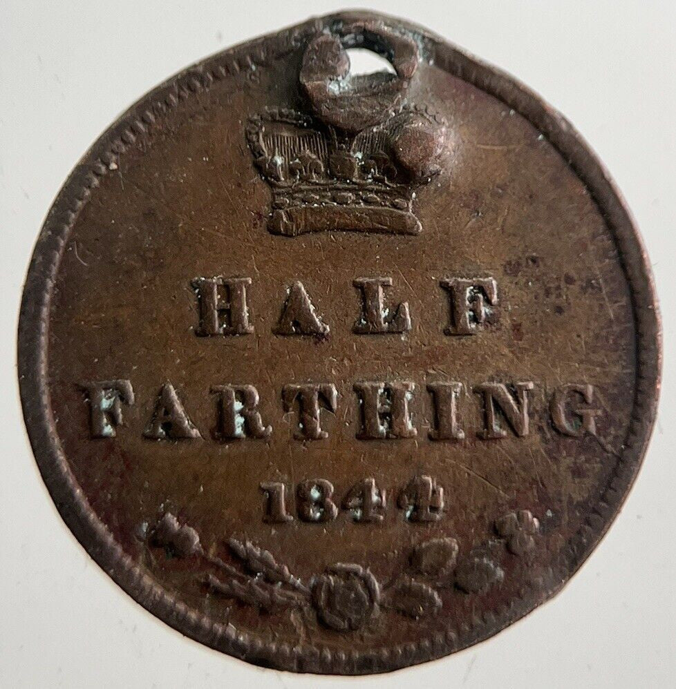 1844 Victoria Half Farthing Coin | Collectable Grade | a7602