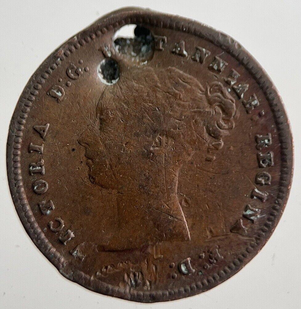 1844 Victoria Half Farthing Coin | Collectable Grade | a7602