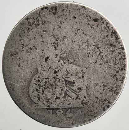 1844 Victoria Groat Four-Pence Silver Coin | Collectable Grade | a5569