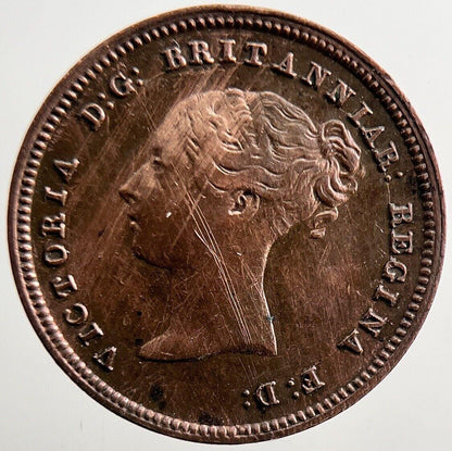 1844 Victoria Half Farthing Coin | Fine Collectable Grade | a3792