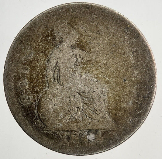 1844 Victoria Four-Pence Groat Silver Coin | Collectable Grade