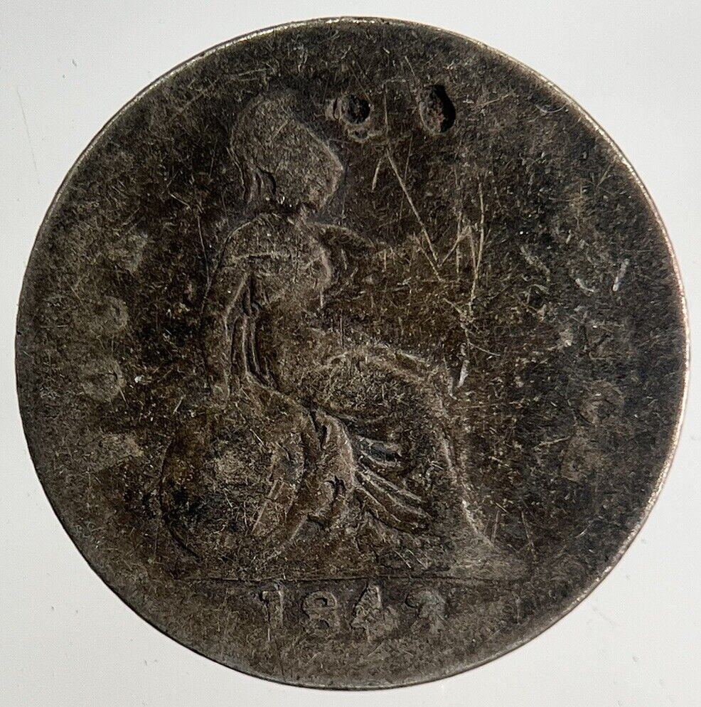 1843 Victoria Four-Pence Groat Silver Coin | Collectable Grade