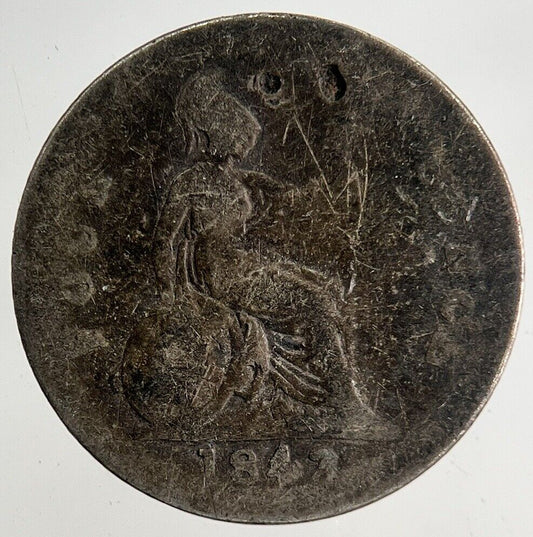 1843 Victoria Four-Pence Groat Silver Coin | Collectable Grade