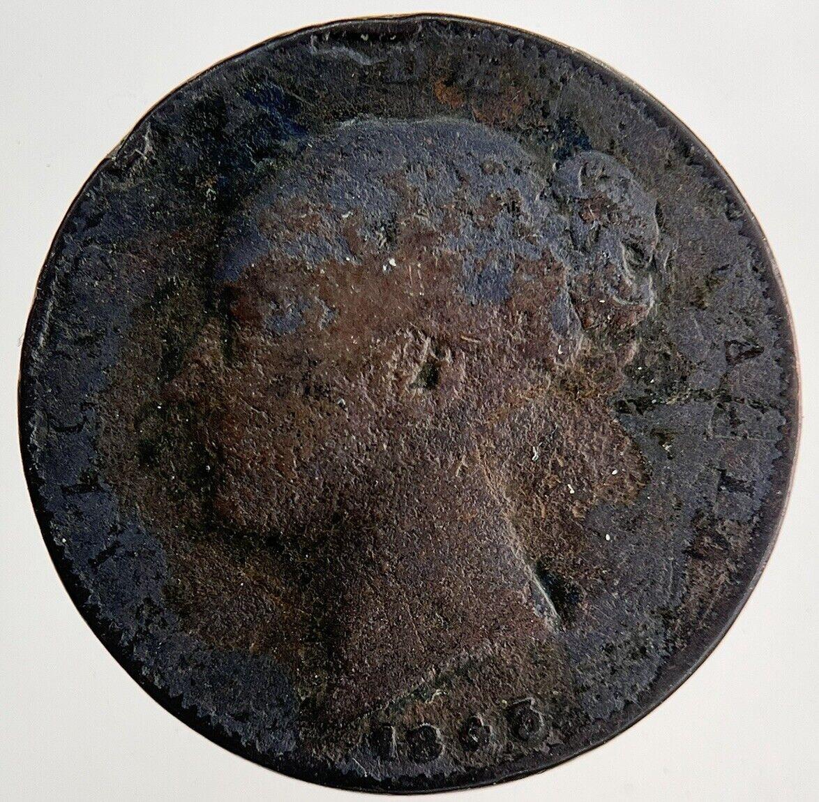 1843 Victoria Farthing Coin | Collectable Grade