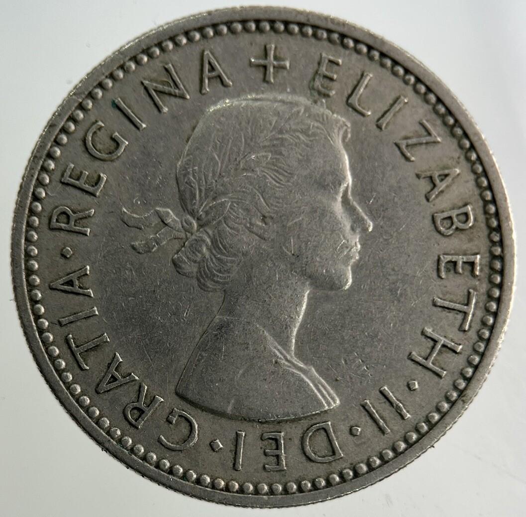 1954 Elizabeth II 2nd Shilling Coin | Fine Collectable Grade