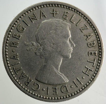 1954 Elizabeth II 2nd Shilling Coin | Fine Collectable Grade